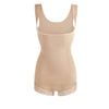 Split body shaping suit