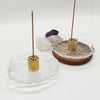 Activesale 2Pack Home Decor& SPA Glass Glacier Incense Holder for Sticks