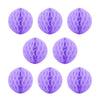 Activesale 8 Pieces 3" Honeycomb Balls Party Decorations Hanging Flower Balls Ceiling Paper Pom Pom Ornaments for Weddings, Birthday Parties, Christmas