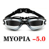 Anti Fog Adult Myopia Swimming Goggles