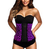 Comfortable, Breathable, Waist Protecting And Abdomen Closing Belt, European And American Sexy Court Corset, Leopard Pattern Breasted Body Shaping Suit