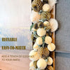 Activesale 8 Pieces 3" Honeycomb Balls Party Decorations Hanging Flower Balls Ceiling Paper Pom Pom Ornaments for Weddings, Birthday Parties, Christmas