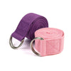 Durable Polyester Cotton Adjustable Yoga Strap