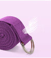 Durable Polyester Cotton Adjustable Yoga Strap