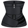 Latex Double Band Waist Trainer 9 Steel Stone