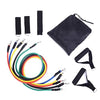 11 Pcs Fitness Resistance Bands-FreeShipping - SunFit(Logo Customize Accept)