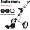 Professional Golf Cart New 4-Wheel Foldable Trolley