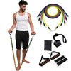 11 Pcs Fitness Resistance Bands-FreeShipping - SunFit(Logo Customize Accept)