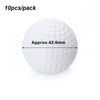 10 Pack 2-Layer Training Golf Balls