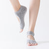 Non Slip Pilates Socks with Toes for Dance