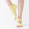 Non Slip Pilates Socks with Toes for Dance