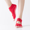 Non Slip Pilates Socks with Toes for Dance