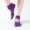 Non Slip Pilates Socks with Toes for Dance