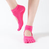 Non Slip Pilates Socks with Toes for Dance